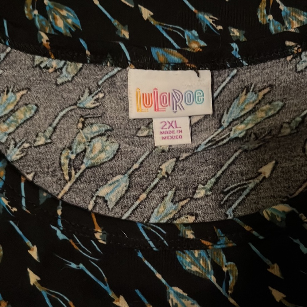 Lularoe dress multicolored Julia Arrows